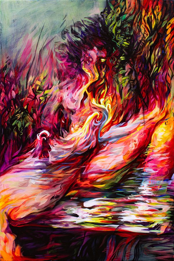 Portrait of Myself on Fire