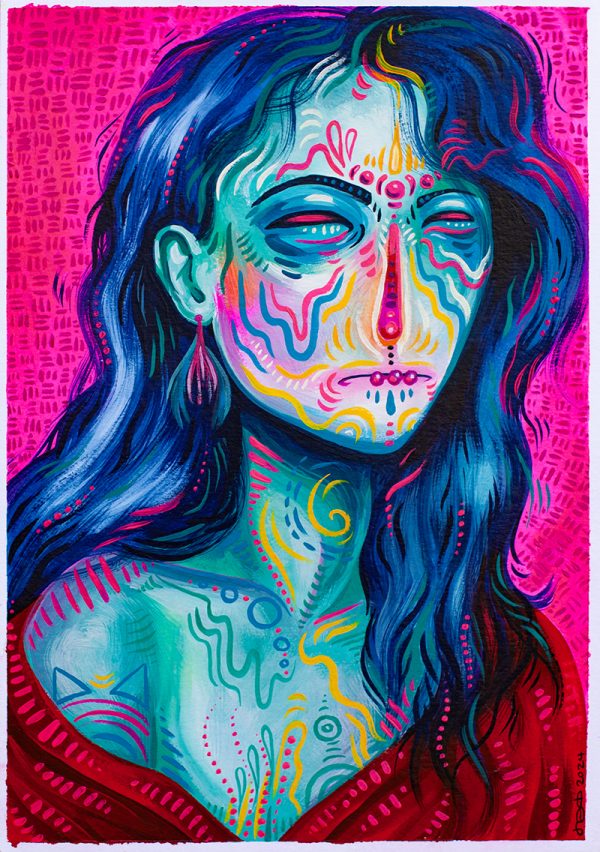 Decorated Woman